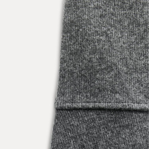 ZARA Grey Flared Midi Skirt (S) - Picture 5 of 7